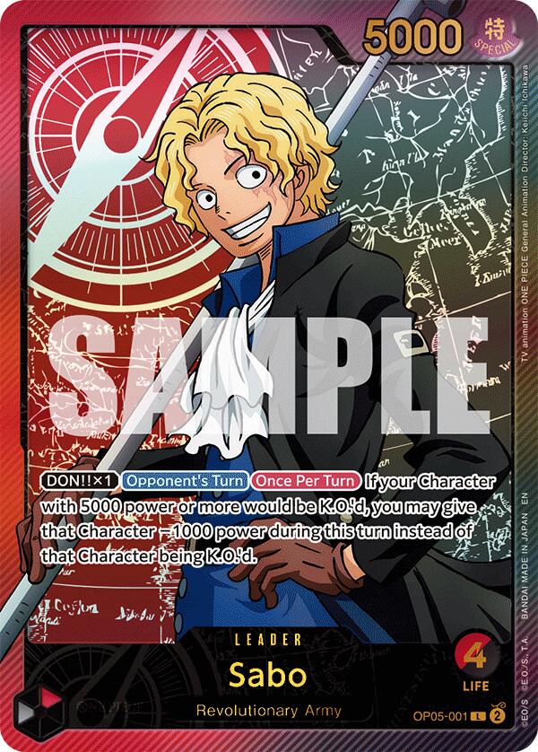 Sabo (SPR) [Extra Booster: Anime 25th Collection] | Black Swamp Games