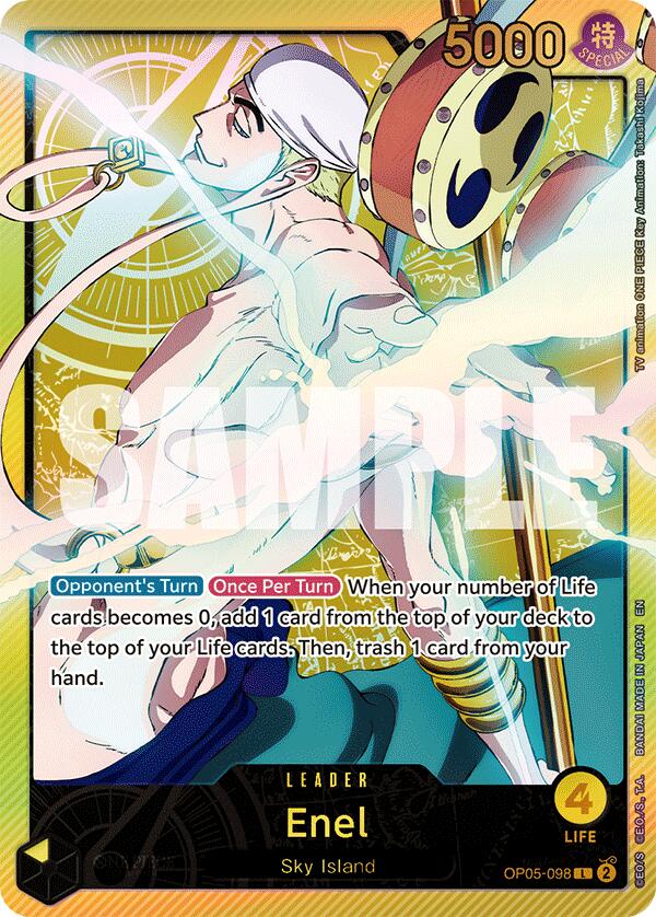 Enel (SPR) [Extra Booster: Anime 25th Collection] | Black Swamp Games
