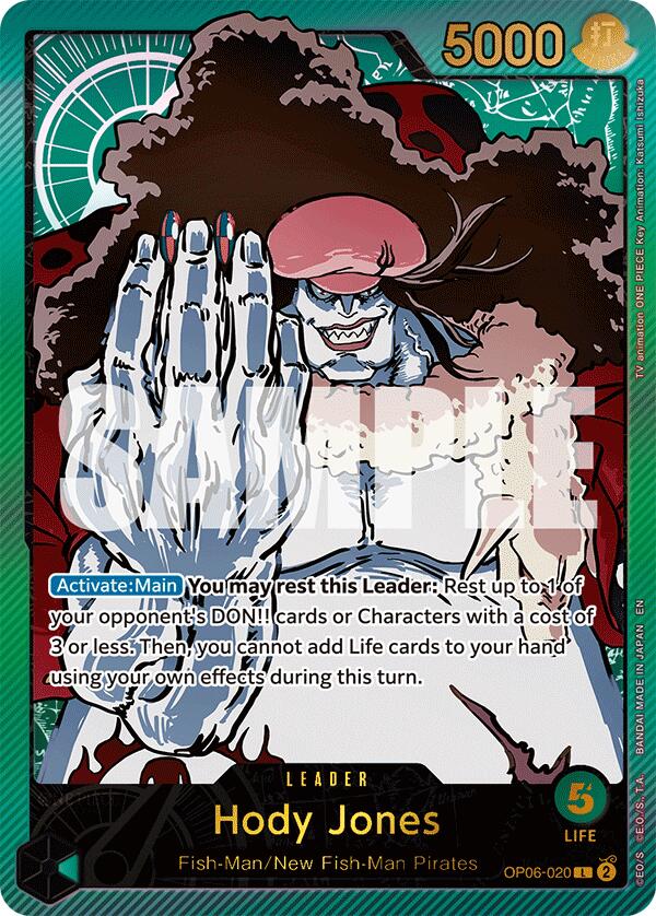 Hody Jones (SPR) [Extra Booster: Anime 25th Collection] | Black Swamp Games