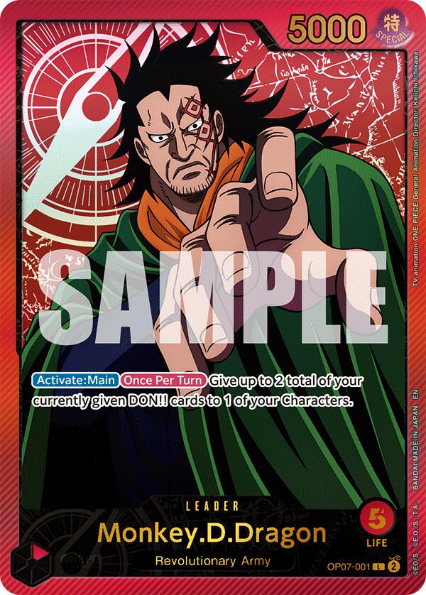 Monkey.D.Dragon (SPR) [Extra Booster: Anime 25th Collection] | Black Swamp Games