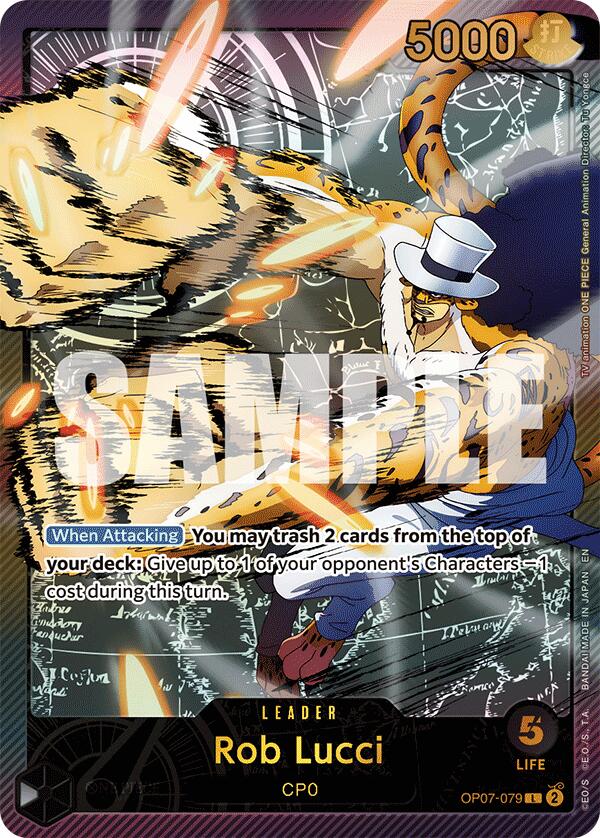 Rob Lucci (SPR) [Extra Booster: Anime 25th Collection] | Black Swamp Games