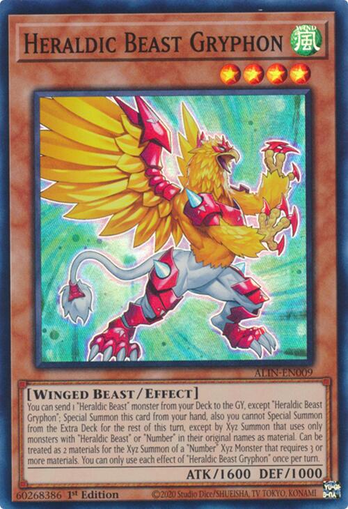 Heraldic Beast Gryphon [ALIN-EN009] Super Rare | Black Swamp Games