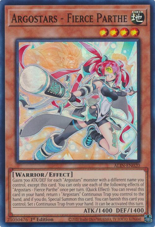 Argostars - Fierce Parthe [ALIN-EN020] Super Rare | Black Swamp Games