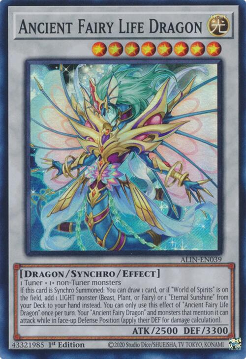 Ancient Fairy Life Dragon [ALIN-EN039] Super Rare | Black Swamp Games