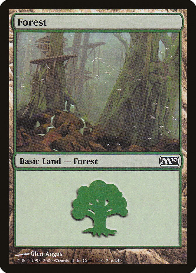 Forest (246) [Magic 2010] | Black Swamp Games