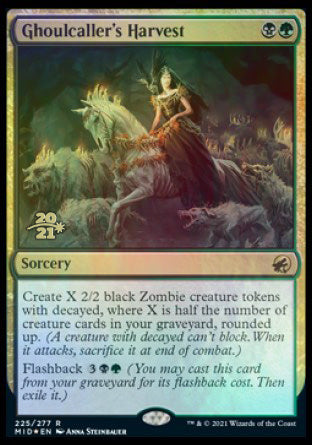 Ghoulcaller's Harvest [Innistrad: Midnight Hunt Prerelease Promos] | Black Swamp Games