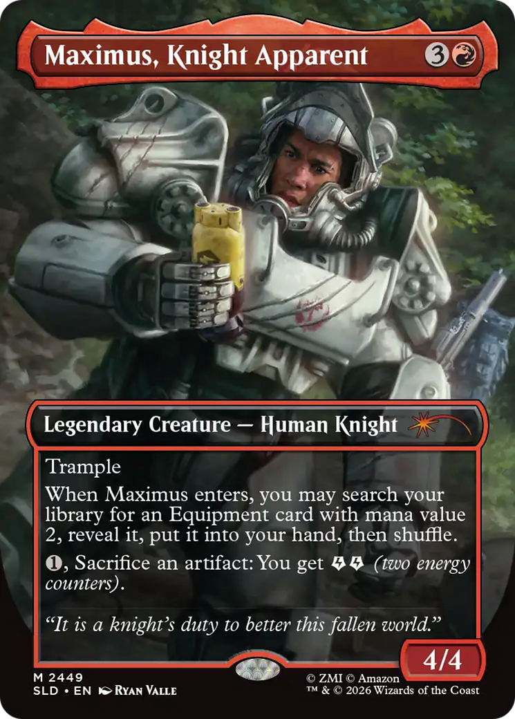 Maximus, Knight Apparent [Secret Lair Drop Series] | Black Swamp Games