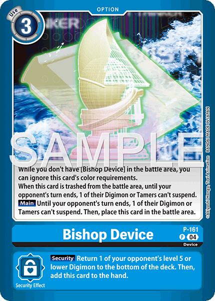 Bishop Device [P-161] (Limited Card Pack -Billion Bullet-) [Limited Card Pack -Billion Bullet-] | Black Swamp Games