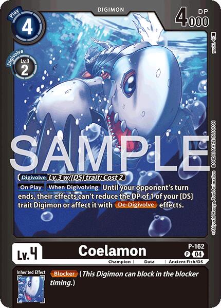 Coelamon [P-162] (Limited Card Pack -Billion Bullet-) [Limited Card Pack -Billion Bullet-] | Black Swamp Games