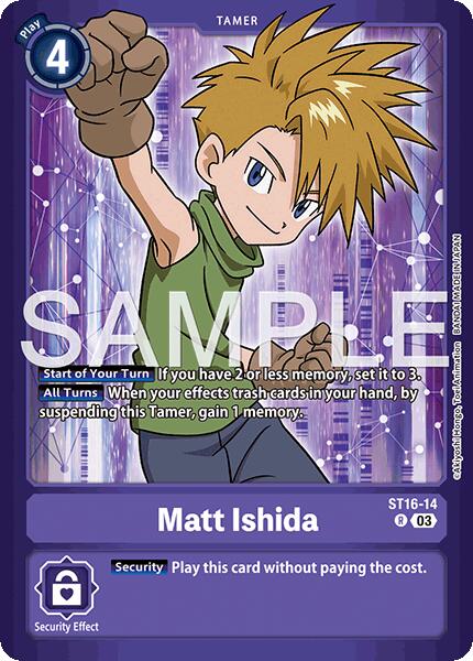 Matt Ishida [ST16-14] (Limited Card Pack -Billion Bullet-) [Limited Card Pack -Billion Bullet-] | Black Swamp Games