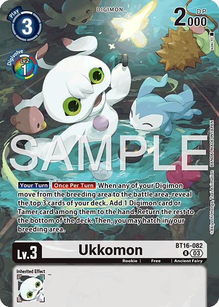Ukkomon [BT16-082] (Limited Card Pack -Billion Bullet-) [Limited Card Pack -Billion Bullet-] | Black Swamp Games