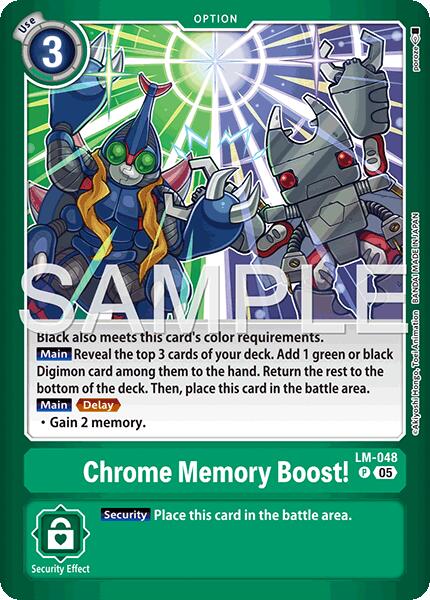 Chrome Memory Boost! [LM-048] (Limited Card Pack -Billion Bullet-) [Limited Card Pack -Billion Bullet-] | Black Swamp Games