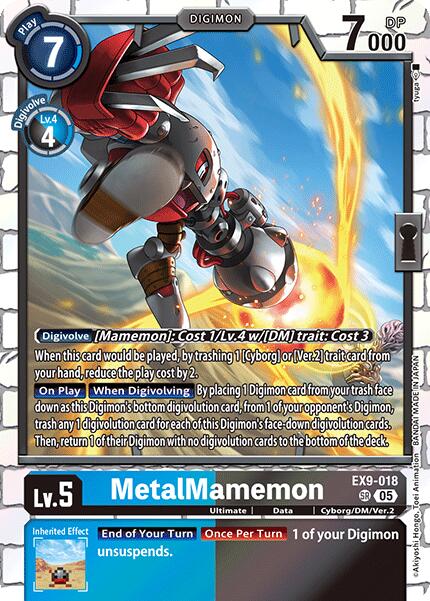 MetalMamemon [EX9-018] [Versus Monsters] | Black Swamp Games