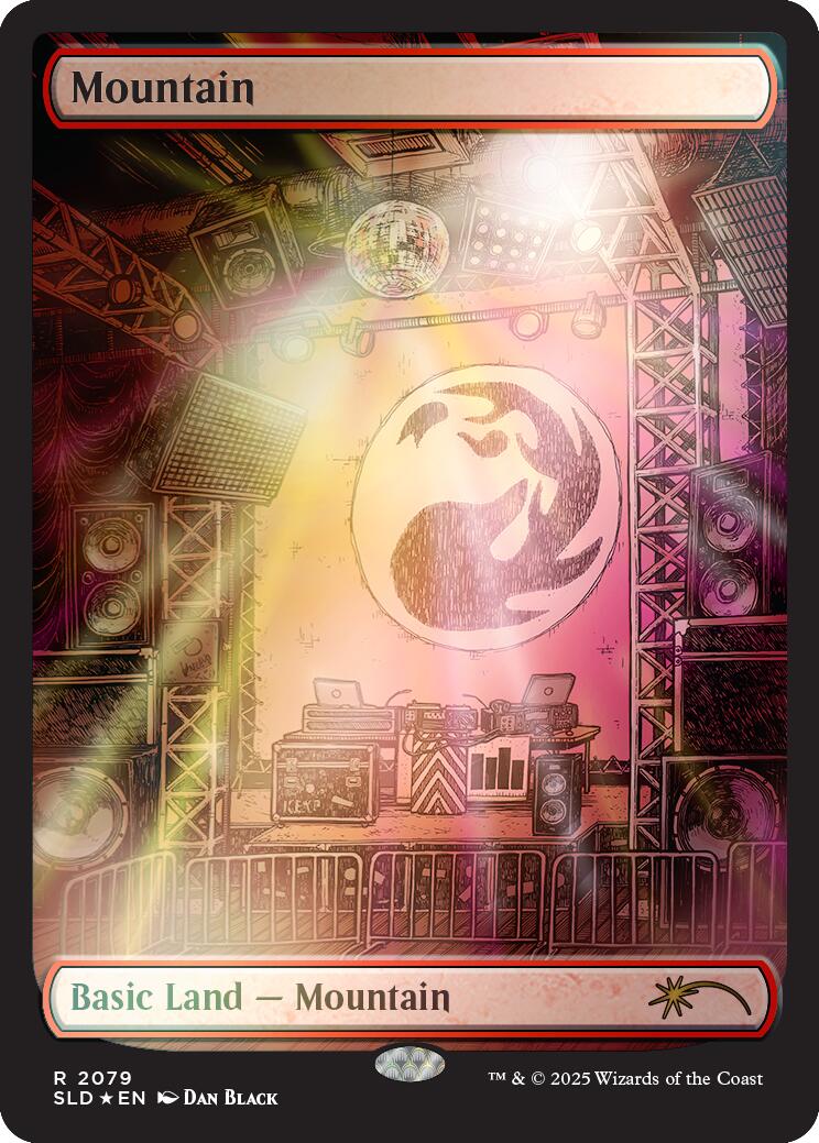 Mountain (2079) (Rainbow Foil) [Secret Lair Drop Series] | Black Swamp Games