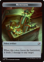 Robot // Munitions Double-Sided Token [Edge of Eternities Tokens] | Black Swamp Games