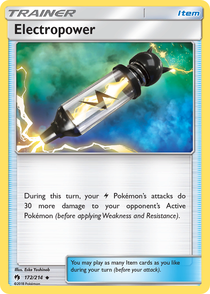 Electropower (172/214) [Sun & Moon: Lost Thunder] | Black Swamp Games
