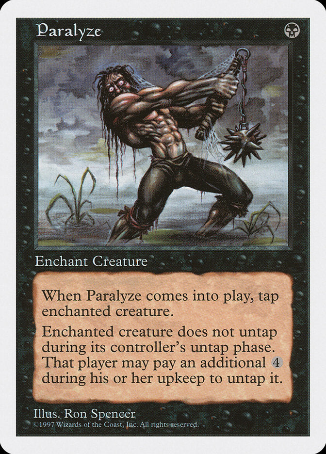 Paralyze [Fifth Edition] | Black Swamp Games