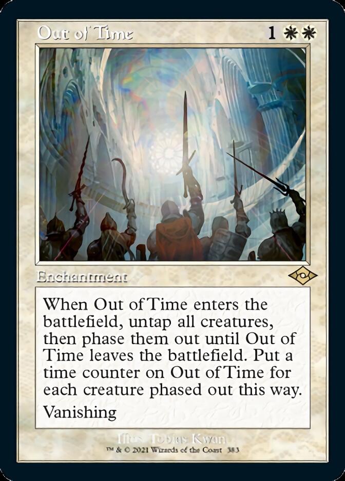 Out of Time (Retro Foil Etched) [Modern Horizons 2] | Black Swamp Games