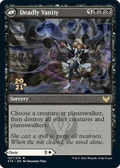 Selfless Glyphweaver // Deadly Vanity [Strixhaven: School of Mages Prerelease Promos] | Black Swamp Games