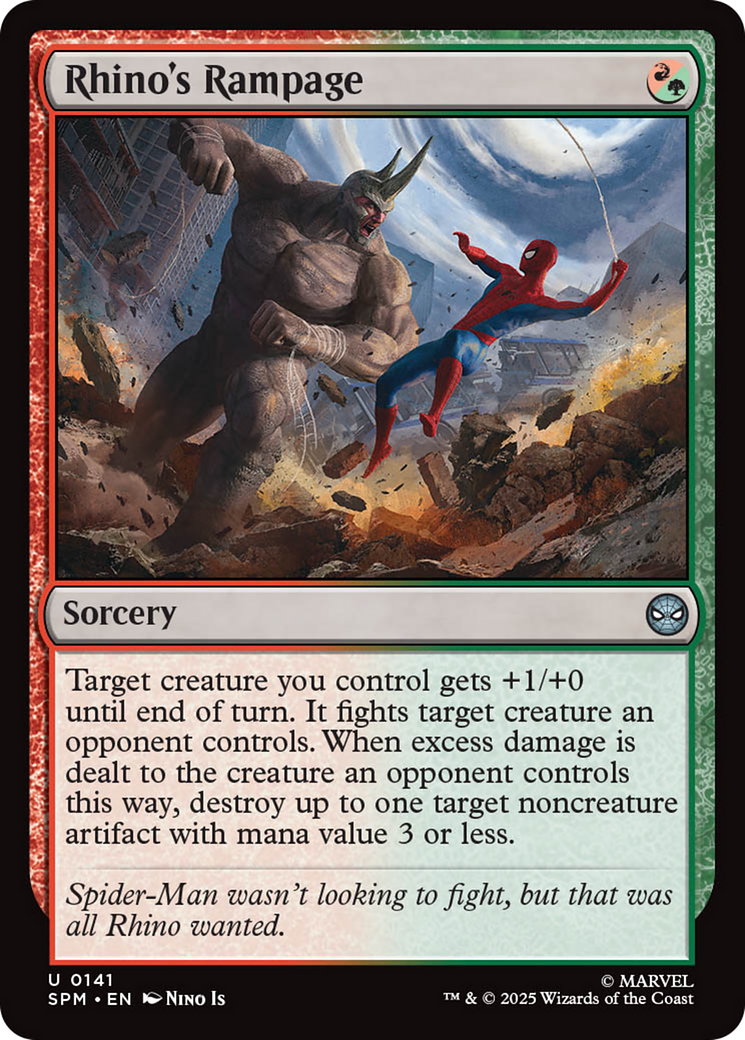 Rhino's Rampage [Marvel's Spider-Man] | Black Swamp Games