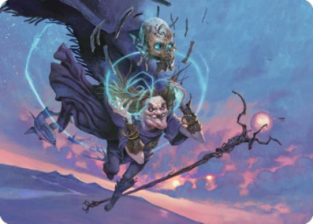 Zur, Eternal Schemer Art Card 1 [Dominaria United Art Series] | Black Swamp Games