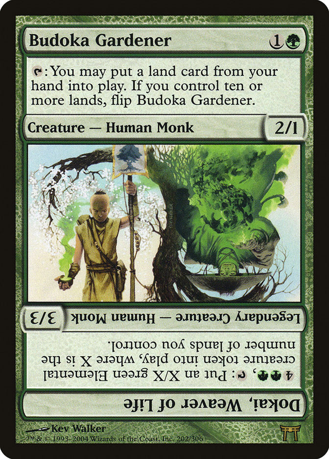 Budoka Gardener // Dokai, Weaver of Life [Champions of Kamigawa] | Black Swamp Games