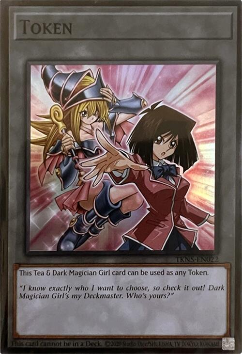 Token (Tea & Dark Magician Girl) [TKN5-EN022] Super Rare | Black Swamp Games