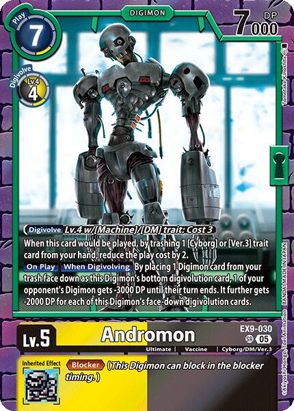Andromon [EX9-030] [Versus Monsters] | Black Swamp Games