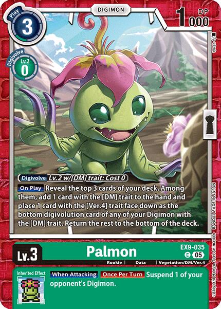 Palmon [EX9-035] [Versus Monsters] | Black Swamp Games