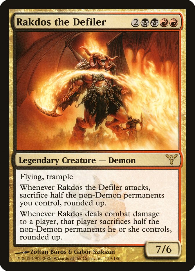 Rakdos the Defiler [Dissension] | Black Swamp Games