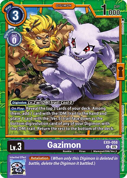 Gazimon [EX9-058] [Versus Monsters] | Black Swamp Games