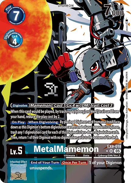 MetalMamemon [EX9-018] (Alternate Art) [Versus Monsters] | Black Swamp Games
