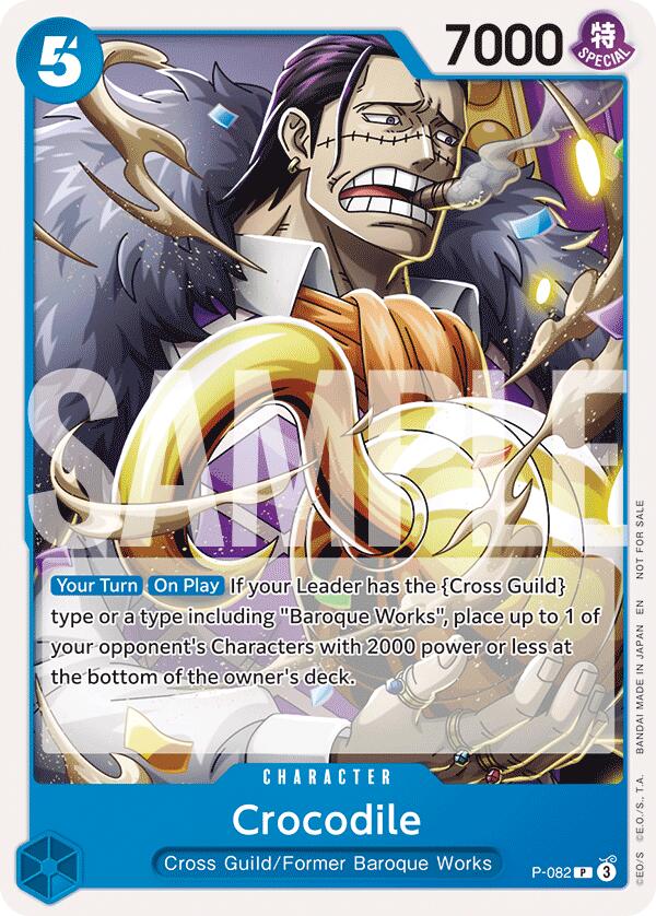 Crocodile (Store 2-on-2 Battle 2025) [One Piece Promotion Cards] | Black Swamp Games