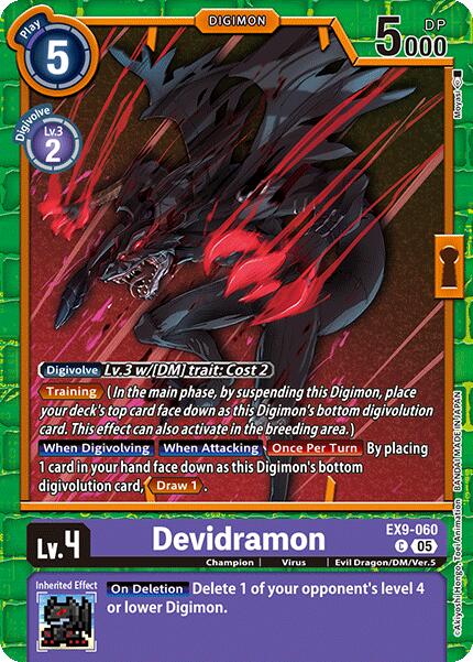 Devidramon [EX9-060] [Versus Monsters] | Black Swamp Games