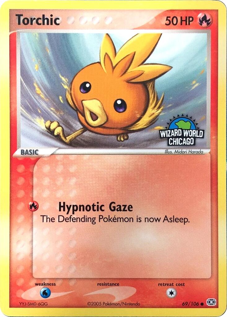 Torchic (69/106) (Wizard World Chicago) [Miscellaneous Cards] | Black Swamp Games