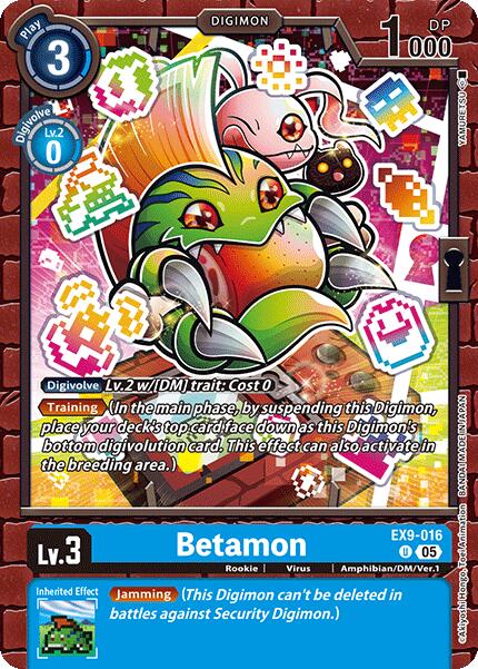 Betamon [EX9-016] [Versus Monsters] | Black Swamp Games