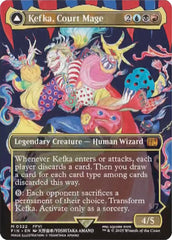 Kefka, Court Mage // Kefka, Ruler of Ruin (Borderless) (0322) [FINAL FANTASY] | Black Swamp Games
