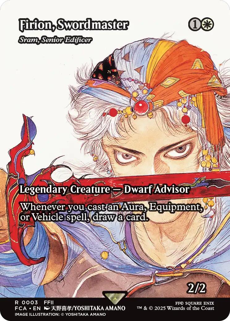 Firion, Swordmaster - Sram, Senior Edificer (Showcase) [FINAL FANTASY : Through the Ages] | Black Swamp Games