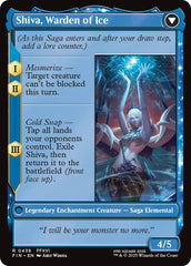 Jill, Shiva's Dominant // Shiva, Warden of Ice (Extended Art) [FINAL FANTASY] | Black Swamp Games