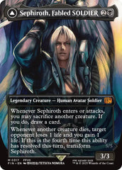 Sephiroth, Fabled SOLDIER // Sephiroth, One-Winged Angel (Borderless) (0317) [FINAL FANTASY] | Black Swamp Games