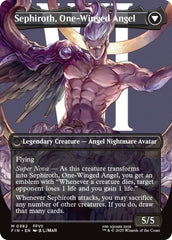 Sephiroth, Fabled SOLDIER // Sephiroth, One-Winged Angel (Borderless) (0382) [FINAL FANTASY] | Black Swamp Games