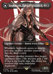 Sephiroth, Fabled SOLDIER // Sephiroth, One-Winged Angel (Borderless) (0382) [FINAL FANTASY] | Black Swamp Games