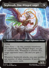 Sephiroth, Fabled SOLDIER // Sephiroth, One-Winged Angel (Extended Art) [FINAL FANTASY] | Black Swamp Games