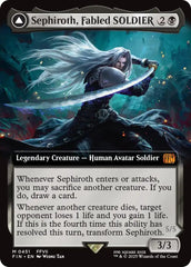Sephiroth, Fabled SOLDIER // Sephiroth, One-Winged Angel (Extended Art) [FINAL FANTASY] | Black Swamp Games