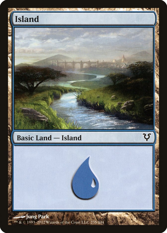 Island (235) [Avacyn Restored] | Black Swamp Games