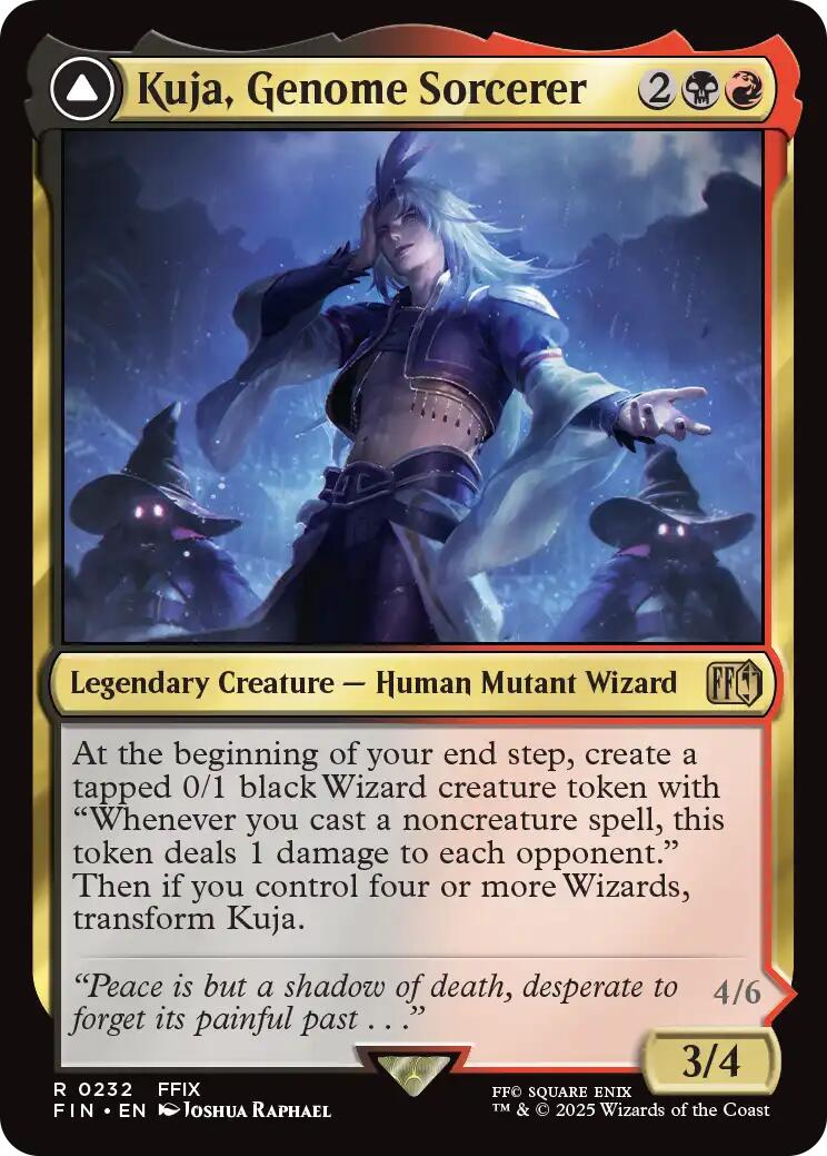 Kuja, Genome Sorcerer // Trance Kuja, Fate Defied [FINAL FANTASY] | Black Swamp Games