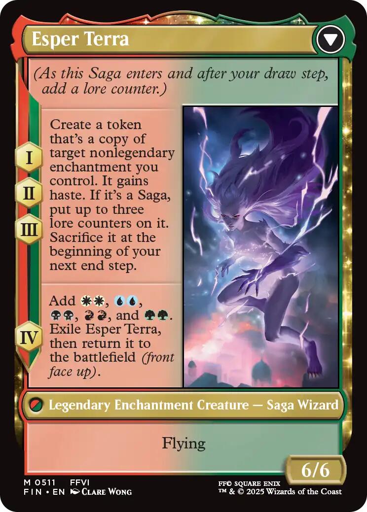 Terra, Magical Adept // Esper Terra (Extended Art) [FINAL FANTASY] | Black Swamp Games