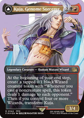 Kuja, Genome Sorcerer // Trance Kuja, Fate Defied (Borderless) (Surge Foil) [FINAL FANTASY] | Black Swamp Games