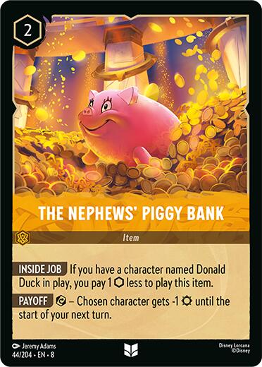 The Nephews' Piggy Bank (44/204) [Reign of Jafar] | Black Swamp Games