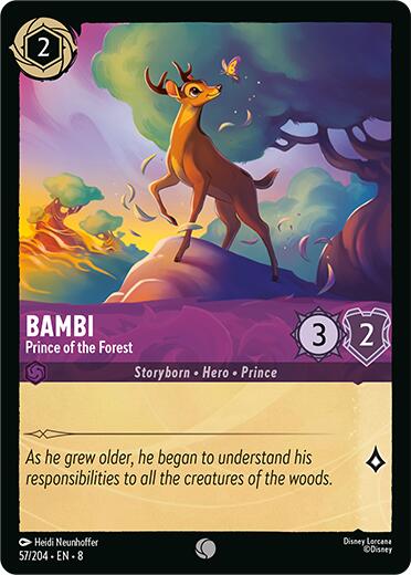 Bambi - Prince of the Forest (57/204) [Reign of Jafar] | Black Swamp Games